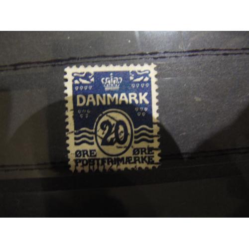 DANMARK AFA NR. 66 a STEMPLET