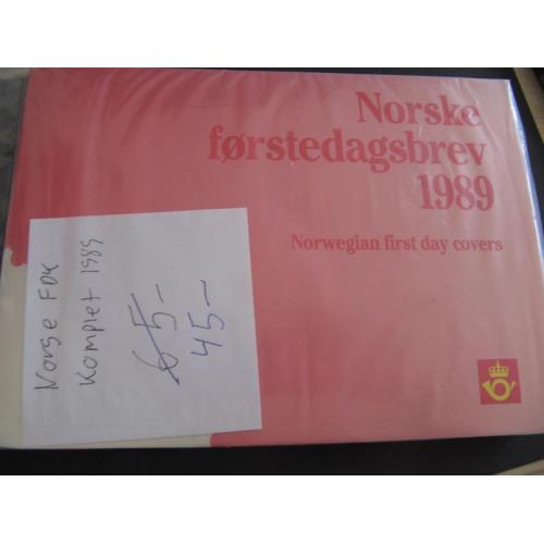 NORGE FDK FRA 1989 I MAPPE