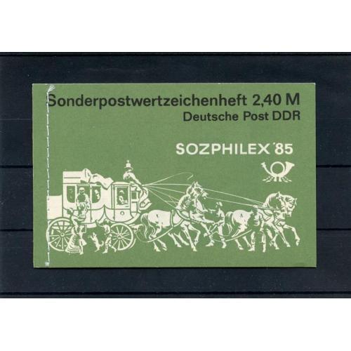 (R158) DDR postfrisk Hæfte, se foto