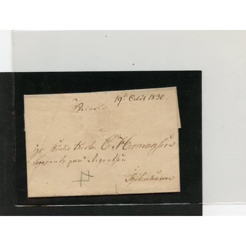 (R535) brev København 1830  se foto